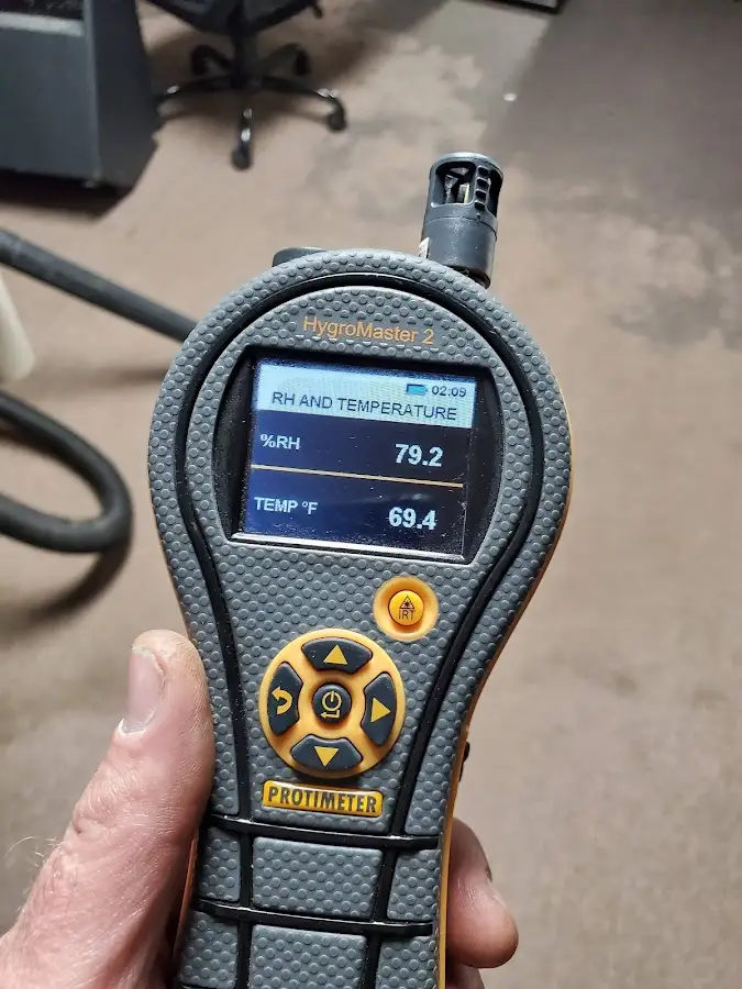 Moisture meter humidity assessment for Fire & Smoke Damage Restoration in Windham